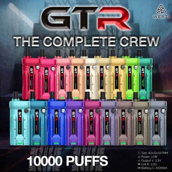 WERTI GTR 10000 PUFFS DISPOSABLE - SG VAPE COD WERTI GTR 10000 PUFFS DISPOSABLE , is LANASGVAPE , SG VAPE SHOP COD READY STOCK. Specifications: Puff : 10,000 Puffs Nicotine : 5% Battery : 650mAh Charging : Rechargable with Type C Adjustable : Airflow ⚠️WERTI GTR 10000 PUFFS DISPOSABLE FLAVOUR LINE UP⚠️ Green Mango Honeydew Melon Cola Peach Mango Mango Kuinine Mix Berry Yakult Grape Yogurt Blackcurrant Yakult Triple Mint Popcorn Yakult Strawberry Yakult Original Cheesecake Grape Candy Sirap Bandung Strawberry Watermelon Yogurt Strawberry Apple SG VAPE COD SAME DAY DELIVERY , CASH ON DELIVERY ONLY. ORDER BEFORE 5PM , SAME DAY NIGHT SLOT 7PM – 10PM RECEIVED PARCEL. TAKE BULK ORDER /MORE ORDER PLS CONTACT US : LANASGVAPE WHATSAPP VIEW OUR DAILY NEWS INFORMATION VAPE : LANASGVAPE CHANNEL