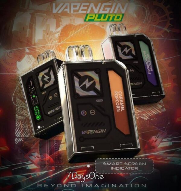 VAPENGIN PLUTO 8500 PUFFS DISPOSABLE - SG VAPE NOW VAPENGIN PLUTO 8500 PUFFS DISPOSABLE , is LANASGVAPE , SG VAPE SHOP COD READY STOCK. Specifications: Nicotine 50mg (5%) Approx. 8500 puffs Rechargeable Battery Smart Screen Indicator Charging Port: Type-C ⚠️VAPENGIN PLUTO 8500 PUFFS DISPOSABLE FLAVOUR AVAILABLE⚠️ Caramel Popcorn Cranberry Strawberry Guava Pear Honeydew Blackcurrant Kopi Mango Blackcurrant Rootbeer Float Yakult Original Lemon Ice Water SG VAPE COD SAME DAY DELIVERY , CASH ON DELIVERY ONLY. ORDER BEFORE 5PM , SAME DAY NIGHT SLOT 7PM – 10PM RECEIVED PARCEL. TAKE BULK ORDER /MORE ORDER PLS CONTACT US : LANASGVAPE WHATSAPP VIEW OUR DAILY NEWS INFORMATION VAPE : LANASGVAPE CHANNEL