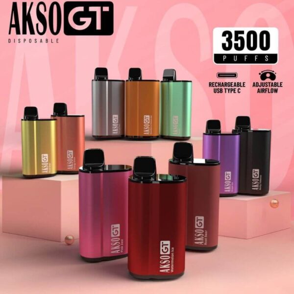 AKSO GT 3500 RECHARGEABLE DISPOSABLE - SG VAPE SHOP COD AKSO GT 3500 RECHARGEABLE DISPOSABLE , is LANA VAPE SG , SG VAPE SHOP COD READY STOCK. Specification: Nic : 5% E-liquid Capacity:12ml Coil : Mesh Coil Battery Capacity: 650mAh(Rechargeable) Fully Charged Time : 30mins Puff: 3500 puffs ⚠️AKSO GT 3500 DISPOSABLE FLAVOUR LINE UP⚠️ Energy Drink Grape Ice Guava Lychee Ice Mango Ice Mint Ice Nutty Tobacco Pink Zest Strwaberry Cheesecake Watermelon Ice  Yam Sweet Watermelon  Mango Charcoal Roasted Coffee Apple Caramel Peanut Butter Cream Lemon Tart Sirap Bandung Rootbeer Mint Grape SG VAPE COD SAME DAY DELIVERY , CASH ON DELIVERY ONLY. ORDER BEFORE 5PM , SAME DAY NIGHT SLOT 7PM – 10PM RECEIVED PARCEL. TAKE BULK ORDER /MORE ORDER PLS CONTACT US : LANAVAPESG WHATSAPP VIEW OUR DAILY NEWS INFORMATION VAPE : LANAVAPESG CHANNEL