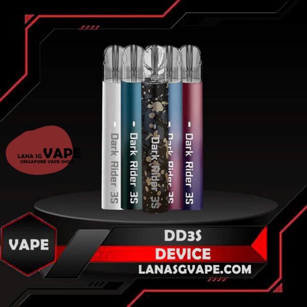 DD3s DEVICE - SG VAPE COD The DD3s Device Vape in our Vape Singapore Store Based ready stock , Get it now with us same day delivery ! DD3s DEVICE is the new innovation vape pen with multi colors flashing light by DD. Features battery capacity 450mAh for longer usage time. The unique design of button allows you to on or off the flashing light and also to switch low or high power wattage. The Dark Rider 3 Device is compatible with 1st generation pod flavour including RELX, SP2 and LANA. Specification: Built-in Battery 450mAh Low Power 6.2w (350-420 puff) （Blue LED) High Power 10.2w (230-280 puff) (GREEN LED) Size: 101.1 x 20.6 x 12.1mm Resistance Range: 1.0Ω-1.2Ω Vibration Reminder Rechargeable Via Type C Cable Package Included: 1x DD3 Device 1x Type-C Cable Button Fuctions: Button Press & Hold For 3 Seconds To Switch Power Blue Light - Normal Power Green Light - Strong Power Red Light - Low Battery Press 3 Times Continousl:To Switch On/Off Light Blinking ⚠️DD3s DEVICE COMPATIBLE POD WITH⚠️ GENESIS POD J13 POD KIZZ POD LANA POD RELX CLASSIC POD R-ONE POD SP2 POD ZENO POD ZEUZ POD ⚠️DD3s DEVICE COLOR LINE UP⚠️ Ocean Myth Pearl White Unicorn Volcano SG VAPE COD SAME DAY DELIVERY , CASH ON DELIVERY ONLY. ORDER BEFORE 5PM , SAME DAY NIGHT SLOT 7PM – 10PM RECEIVED PARCEL. TAKE BULK ORDER /MORE ORDER PLS CONTACT US : LANASGVAPE WHATSAPP VIEW OUR DAILY NEWS INFORMATION VAPE : LANASGVAPE CHANNEL
