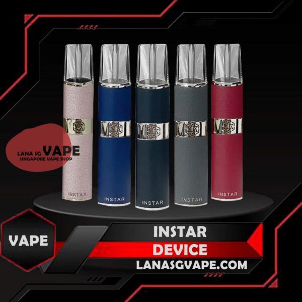 INSTAR DEVICE - SG VAPE COD The INSTAR DEVICE designed with high end leather skin to get the unique touch experience. Instar Vape is an exclusive and well designed vape to bring all vapers with great vaping experience. and the INSTAR DEVICE With a slogan 'Born to be a Star', Instar founder hope it can be fashion and become the trend of this era.The unique anti-leaking technology of Instar ensure that can be use for longer time. Instar Vape in our Vape Singapore Store Ready Stock , Get it now with us and same day delivery ! Specification: Battery: 400mAh Material: Leather Output Power: 8w Package Included : 1 x Device 1 x Type C Cable ⚠️INSTAR DEVICE COMPATIBLE POD WITH⚠️ GENESIS POD J13 POD KIZZ POD LANA POD RELX CLASSIC POD R-ONE POD SP2 POD ZENO POD ZEUZ POD ⚠️INSTAR DEVICE COLOR AVAILABLE⚠️ Black Red Grey Blue Pink SG VAPE COD SAME DAY DELIVERY , CASH ON DELIVERY ONLY. ORDER BEFORE 5PM , SAME DAY NIGHT SLOT 7PM – 10PM RECEIVED PARCEL. TAKE BULK ORDER /MORE ORDER PLS CONTACT US : LANASGVAPE WHATSAPP VIEW OUR DAILY NEWS INFORMATION VAPE : LANASGVAPE CHANNEL