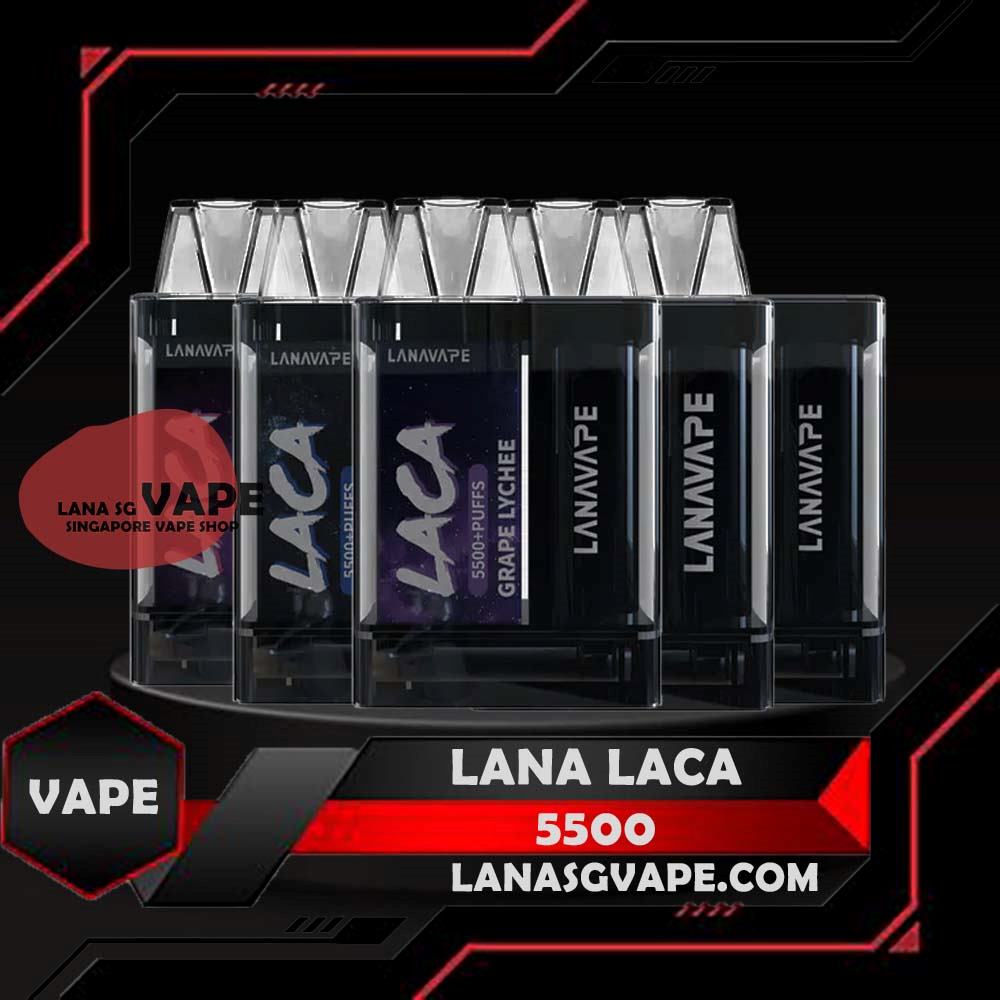 LANA LACA 5500 DISPOSABLE The LANA LACA 5500 DISPOSABLE come completely energized out of the box with a 600mAh battery, allowing you to appreciate 5500 puffs in a large number of various flavors. This Vape disposable also features 12mL of 3.5% salt nicotine e-liquid, is fully disposable for maximum convenience. For Cheaper Bundle Set On sale Now , Get it LANA LACA 5.5K DISPOSABLE with us will same day delivery to you! Specifications:  Nicotine 35mg (3.5%) Approx. 5500 puffs Capacity 12ml Rechargeable Battery 600mAh Charging Port: Type-C ⚠️LANA LACA 5500 DISPOSABLE FLAVOUR LIST⚠️ Watermelon Grape Apple Lemon Sparkling Wine Iced Cola Solero Ice Cream Jasmine Green Tea Vitagen Yogurt Tropical Fruit Mixed Fruit Grape Apple Champagne Cool Mint Peach Tie Guan Yin CanTaloupe Strawberry Watermelon PassionFruit Rootbeer Lychee SG VAPE COD SAME DAY DELIVERY , CASH ON DELIVERY ONLY. ORDER BEFORE 5PM , SAME DAY NIGHT SLOT 7PM – 10PM RECEIVED PARCEL. TAKE BULK ORDER /MORE ORDER PLS CONTACT US : LANASGVAPE WHATSAPP VIEW OUR DAILY NEWS INFORMATION VAPE : LANASGVAPE CHANNEL