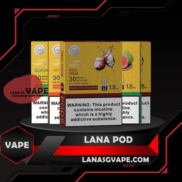 LANA POD - SG VAPE COD Lana replacement pre-filled pod from Lanavape used for lana device, or some pod device which mouthpiece size as same as Lana pods.It's made of PCTG and ceramic coil and comes with leakproof design. One pod can smoke about 500 to 600 times. After smoking, you can directly discard and replace the next one. Specifications: Nicotine 3% Capacity 2.5ml per pod Package Included: 1 Pack of 3 pods ⚠️LANA POD COMPATIBLE DEVICE WITH⚠️ DARK RIDER 3S DEVICE DD CUBE DEVICE INSTAR DEVICE RELX CLASSIC DEVICE SP2 BLTIZ DEVICE SP2 LEGENG SERIES DEVICE SP2 M SERIES DEVICE WUUZ DEVICE ZEUZ DEVICE ⚠️LANA POD FLAVOUR LINE UP⚠️ Apple Berry Blast Berry Grape Fruit Blueberry Coffee Coke Cranberry Grape Green Bean Guava Ice Tea Kiwi Lemon Lychee Iced Mango Mango Milkshake Mineral Oolong Tea Orange Passion Fruit Peach Peach Grape Banana Peppermint Pineapple Popsicle Red Wine Root Beer Skittles Strawberry Milkshake Strawberry Watermelon Taro Tie Guan Yin Watermelon Mango Passion Cantaloupe Jasmine Long Jing SG VAPE COD SAME DAY DELIVERY , CASH ON DELIVERY ONLY. ORDER BEFORE 5PM , SAME DAY NIGHT SLOT 7PM – 10PM RECEIVED PARCEL. TAKE BULK ORDER /MORE ORDER PLS CONTACT US : LANASGVAPE WHATSAPP VIEW OUR DAILY NEWS INFORMATION VAPE : LANASGVAPE CHANNEL