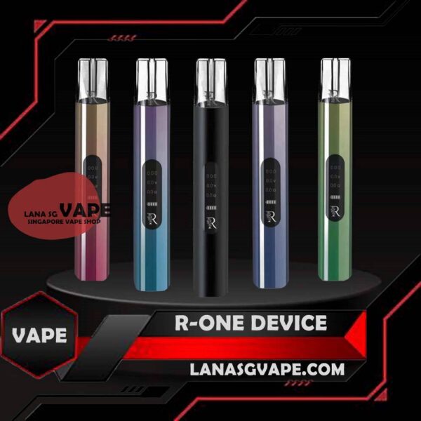 R-ONE DEVICE - Vape Singapore SG Based The R-one Device features a closed pod system with proprietary prefilled R-ONE nic salt based flavor pods perfectly formulated to provide a smooth and satisfying throat hit. Specification : Battery Capacity: 500 mAh Type C Charging Cable Puffdisplayed, pull out pods to reset puffs vaping duration display Constant voltage displayResistance display, insert different pods will show different resistance. Power display, each grid represents 25% power. ⚠️R-ONE DEVICE Compatible Pod With⚠️ RELX CLASSIC POD SP2 POD LANA POD R-ONE POD ZEUZ POD ZENO POD GENESIS POD KIZZ POD EVA POD ⚠️R-ONE DEVICE COLOR LINE UP ⚠️ Champagne Gold Coral  Pail Lilac  Black Jade Light Lime Cornflower Blue SG VAPE COD SAME DAY DELIVERY , CASH ON DELIVERY ONLY. ORDER BEFORE 5PM , SAME DAY NIGHT SLOT 7PM – 10PM RECEIVED PARCEL. TAKE BULK ORDER /MORE ORDER PLS CONTACT US : LANASGVAPE WHATSAPP VIEW OUR DAILY NEWS INFORMATION VAPE : LANASGVAPE CHANNEL