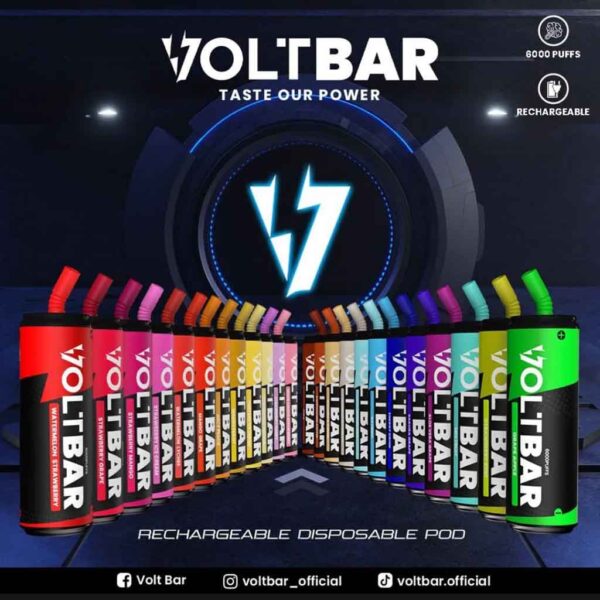 VOLTBAR 6000 RECHARGEBLE DISPOSABLE - SG VAPE SHOP COD VOLTBAR 6000 RECHARGEBLE DISPOSABLE is a Malaysian E-Ciggarette specially produced to suits the Malaysian taste buds with rich aromas and delicious flavors. Specification : Capacity : 15ml Strength : 5% Battery Capacity : 650mAh Type: Recargeable with Type C Puffs: 6000 ⚠️VOLTBAR 6000 PUFFS DISPOSABLE FLAVOUR LINE UP⚠️ Aloe Vera Grape Apple Tobacco Cappucino Coffee Chocolate Mint Cola Cookies And Cream Custard Ice Cream Energy Drink Grape Apple Juicy Peach Lemon Tart Mango Grape Mango Peach Milk Cereal Mix Fruit Raybina Rootbeer Float Sakura Grape Strawberry Banana Strawberry Candy Strawberry Grape Strawberry Ice Cream Strawberry Kiwi Strawberry Mango Vanilla Ice Cream Watermelon Lychee Watermelon Strawberry White Choco Strawberry Tie Guan Yin Ice Dandelion Tea Ice Rose Tea Ice Jasmine Green Tea Ice SG VAPE COD SAME DAY DELIVERY , CASH ON DELIVERY ONLY. ORDER BEFORE 5PM , SAME DAY NIGHT SLOT 7PM – 10PM RECEIVED PARCEL. TAKE BULK ORDER /MORE ORDER PLS CONTACT US : LANAVAPESG WHATSAPP VIEW OUR DAILY NEWS INFORMATION VAPE : LANAVAPESG CHANNEL