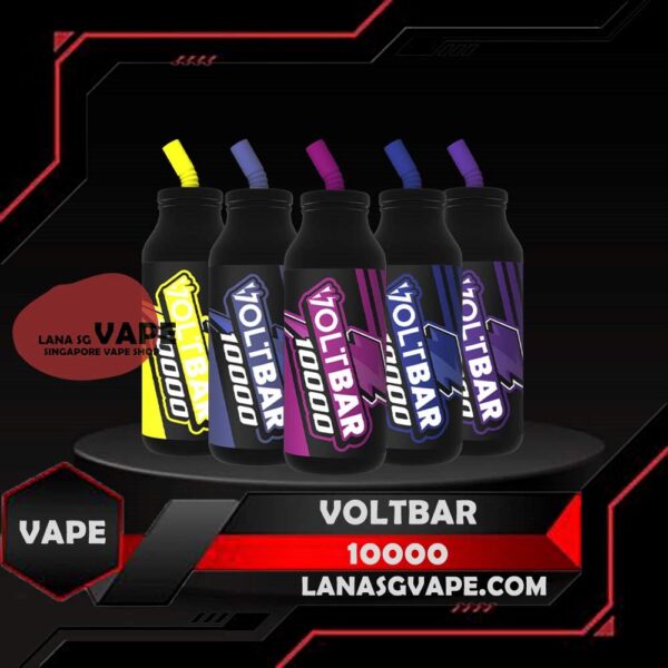 VOLTBAR 10000 DISPOSABLE The Voltbar 10000 Disposable with a greater taste, greater look and greater power! and Volt bar 10k Vape using Type-c port that will provide you fast charging experience, so you won't have to wait long to enjoy vaping.  The Volt bar 10000 is well renowned for its mouthpiece rubber tip design, which offers a comfortable and softer as you inhale from the tip and give you a pleasant vaping experience. This Vape In comparison to earlier models, the Voltbar 10,000 now has a greater battery capacity and can emit more puffs. Specification: Strength : 5% Type: Rechargeable with Type C Puffs: 10,000 ⚠️VOLTBAR 10000 DISPOSABLE FLAVOUR LIST⚠️ Aloe Vera Grape Double Mango Grape Apple Grape Honeydew Honyedew Melon Kiwi Passion Guava Mango Peach Watermelon Mix Fruit Raybina Strawberry Grape Strawberry Kiwi Watermelon Lychee Watermelon Strawberry Yogurt Blackcurrant Grape Lemon Cola Mango Peach Strawberry Mango Peach Pear Strawberry Ice Cream Strawberry Lychee SG VAPE COD SAME DAY DELIVERY , CASH ON DELIVERY ONLY. ORDER BEFORE 5PM , SAME DAY NIGHT SLOT 7PM – 10PM RECEIVED PARCEL. TAKE BULK ORDER /MORE ORDER PLS CONTACT US : LANASGVAPE WHATSAPP VIEW OUR DAILY NEWS INFORMATION VAPE : LANASGVAPE CHANNEL