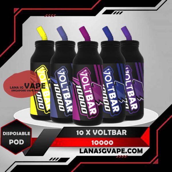 10 X VOLTBAR 10000 DISPOSABLE 10 X VOLTBAR 10000 DISPOSABLE FREE DELIVERY The Voltbar 10K Disposable in our Vape Singapore Store Ready Stock , Get it Bundle set with us and same day delivery ! The Voltbar 10000 Disposable with a greater taste, greater look and greater power! and Volt bar 10k Vape using Type-c port that will provide you fast charging experience, so you won’t have to wait long to enjoy vaping. Specification: Strength : 5% Type: Rechargeable with Type C Puffs: 10,000 ⚠️VOLTBAR 10000 DISPOSABLE FLAVOUR LIST⚠️ Aloe Vera Grape Double Mango Grape Apple Grape Honeydew Honyedew Melon Kiwi Passion Guava Mango Peach Watermelon Mix Fruit Raybina Strawberry Grape Strawberry Kiwi Watermelon Lychee Watermelon Strawberry Yogurt Blackcurrant Grape Lemon Cola Mango Peach Strawberry Mango Peach Pear Strawberry Ice Cream Strawberry Lychee SG VAPE COD SAME DAY DELIVERY , CASH ON DELIVERY ONLY. ORDER BEFORE 5PM , SAME DAY NIGHT SLOT 7PM – 10PM RECEIVED PARCEL. TAKE BULK ORDER /MORE ORDER PLS CONTACT US : LANASGVAPE WHATSAPP VIEW OUR DAILY NEWS INFORMATION VAPE : LANASGVAPE CHANNEL