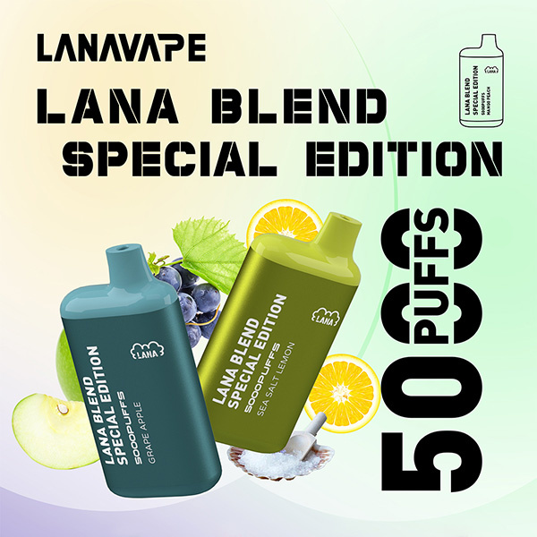 10 X LANA BLEND SPECIAL 5000 DISPOSABLE