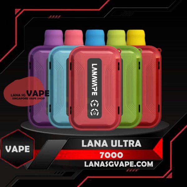 LANA ULTRA 7000 DISPOSABLE The LANA ULTRA 7000 DISPOSABLE in our Vape Singapore Store Ready Stock , Get it with us and same day delivery ! The LANA 7000 Puffs disposable vape is a vaporizer that contains 3% nicotine . This disposable device is designed to provide users with the best quality vapor possible , making it an excellent choice for those who enjoy nicotine . Specification : 550mAh rechargeable battery Type-C charging 3% nicotine strength Up to 7000 puffs LED display for Battery And Prefilled with 10ml of ejuice ⚠️LANA ULTRA 7000 DISPOSABLE FLAVOUR LIST⚠️ Cool Lychee Chilled Watermelon Grape Ribena Jasmine Longjing Tea Lemon Cola Mango Yakult Mixed Berries Peach Oolong Sea Salt Lemon Strawberry Kiwi Tieguanyin Tea Ultra Freeze SG VAPE COD SAME DAY DELIVERY , CASH ON DELIVERY ONLY. ORDER BEFORE 5PM , SAME DAY NIGHT SLOT 7PM – 10PM RECEIVED PARCEL. TAKE BULK ORDER /MORE ORDER PLS CONTACT US : LANASGVAPE WHATSAPP VIEW OUR DAILY NEWS INFORMATION VAPE : LANASGVAPE CHANNEL